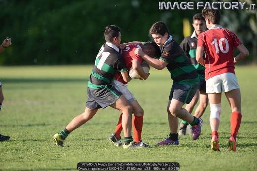 2015-05-09 Rugby Lyons Settimo Milanese U16-Rugby Varese 2156